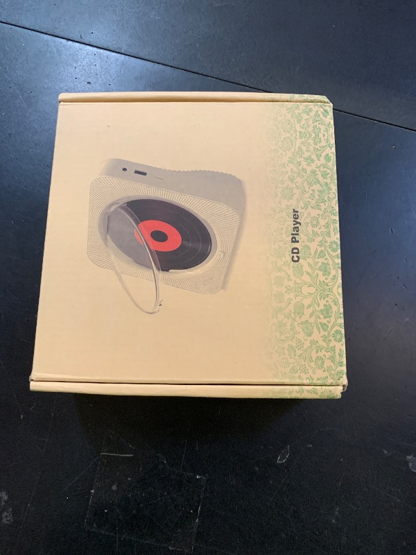 Photo 1 of CD Player Portable with Bluetooth 5.1Desktop CD Player with HiFi Sound Speakers,Remote Control,Dust Cover,LED Display,Boombox FM Radio,USB/AUX for Home (Pink)