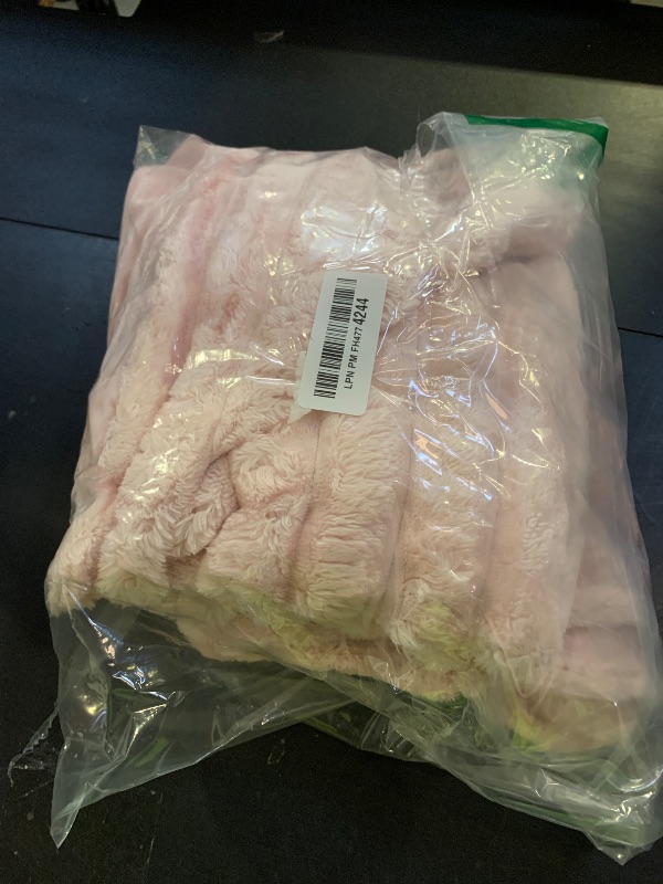 Photo 1 of BEDELITE Fleece Full Comforter Set -Super Soft & Warm Fluffy Pink Bedding, Luxury Fuzzy Heavy Bed Set for Winter with 2 Pillow Cases