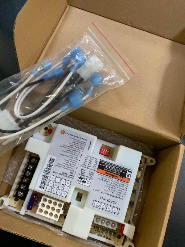 Photo 1 of 50A55-843 Furnace Control Board, Fit for White Rodgers Furnace Ignition Module Control Board