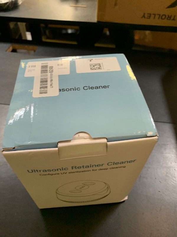 Photo 1 of Dental Ultrasonic Retainer Cleaner Machine: 45kHz Dental Cleaning Pod with Digital Timer & 200ML, Deep Cleaning for Dentures, Mouth Guards, Aligners, Night Guards, Braces, Toothbrush Heads & Jewelry