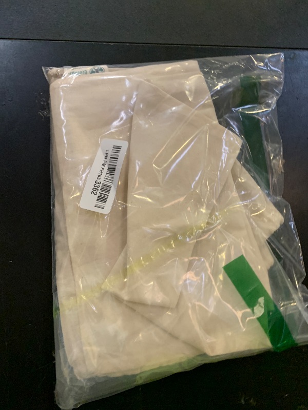 Photo 1 of Simple Ecology Reusable Grocery Produce Shopping and Storage Bags, Organic Cotton Muslin, Large 3 pack