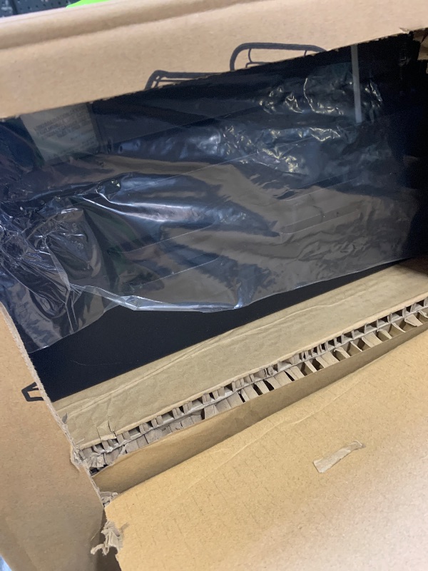 Photo 1 of BLACKSTONE 1883 Original 28” Griddle with Integrated Protective Hood and Counter Height Side Shelves, Powder Coated Steel, Black