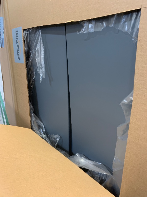 Photo 1 of Durham 16 Gauge Welded Steel Industrial Duty Strength Storage Cabinet, 2502-4S-95, 4 Adjustable Shelves