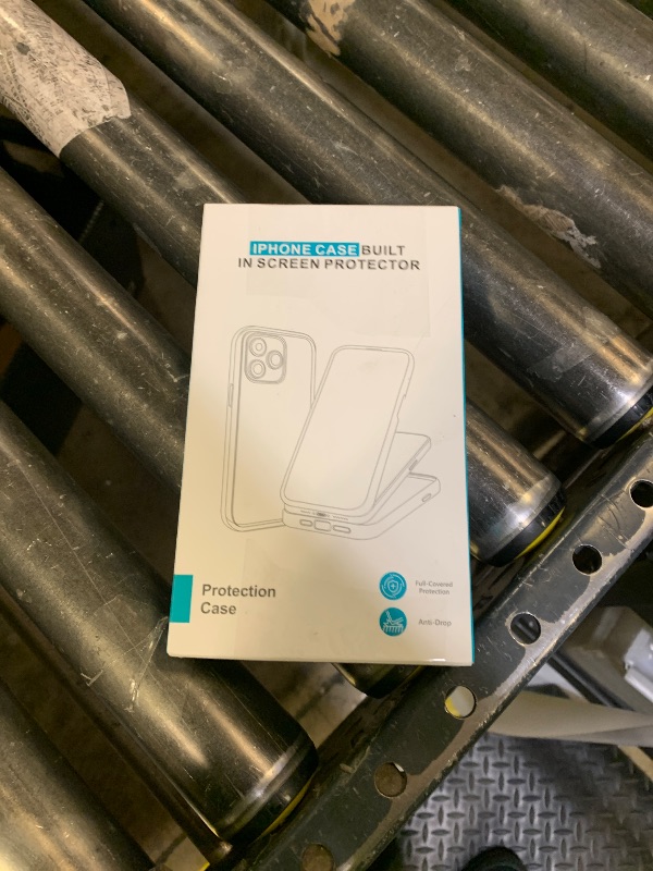 Photo 1 of [CD Metal Ring Stand + Built-in Privacy Screen Protector] Magnetic Case for iPhone 13 Pro Max 6.7" [Soft Bumper Full Signal] [Compatible with MagSafe] Full Body Shockproof Clear Case, Sierra Blue