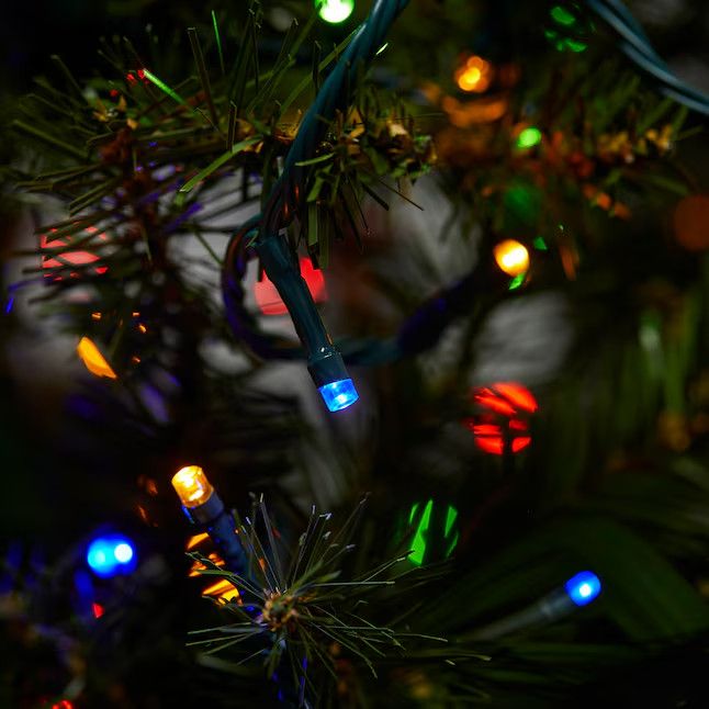 Photo 1 of GE StayBright 600-Count Multicolor Micro LED Christmas String Lights