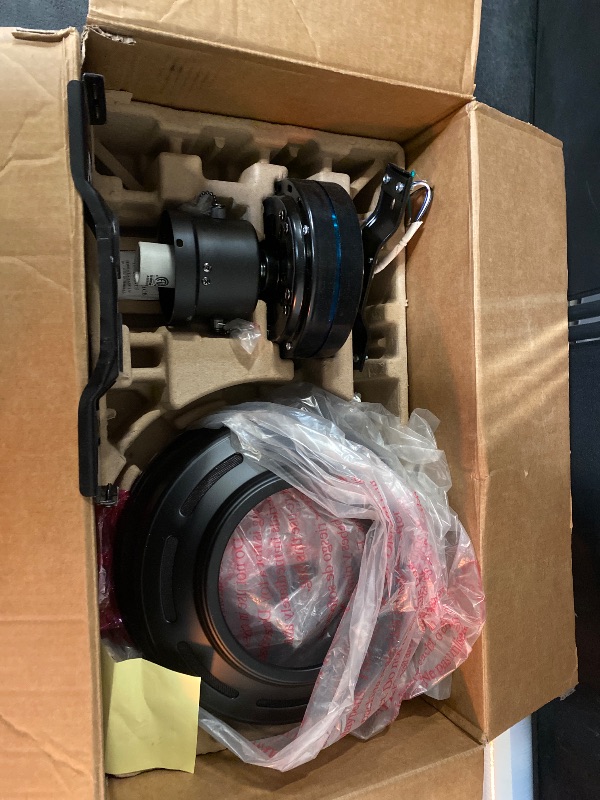 Photo 1 of Flush Mount Indoor Ceiling Fan 52-in Matte Black with Light Home Improvement Fan
