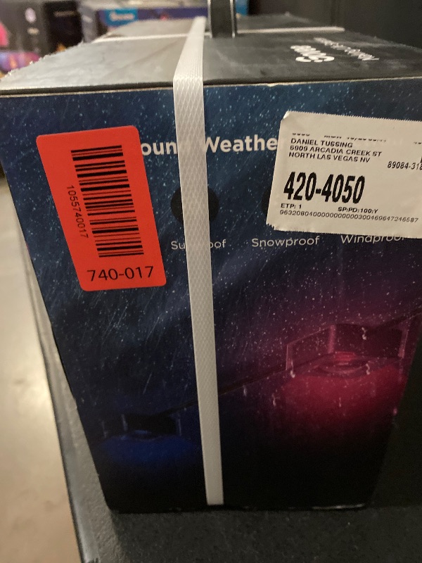 Photo 1 of Govee - Wi-Fi RGBIC Outdoor Permanent String Lights 100ft - Black