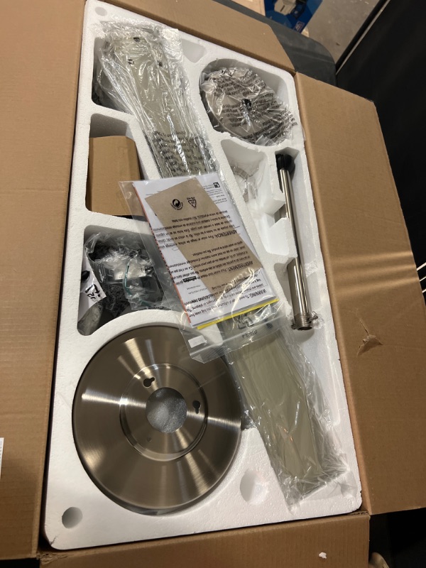 Photo 1 of Fanimation Studio Collection Slinger v2 72-in Color-Changing Integrated LED Outdoor Brushed Nickel with Gray Blades Ceiling Fan With Light - Remote Included ( 9 -Blade )