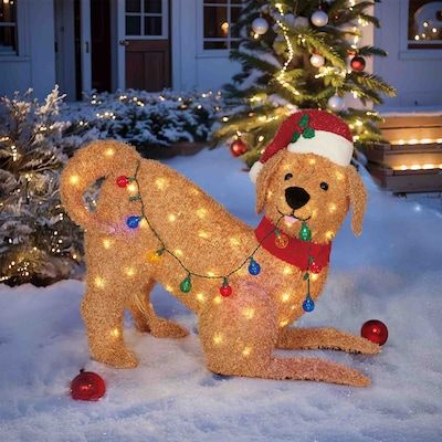 Photo 1 of Holiday Living 2.75-ft LED Playful Doodle Decoration
