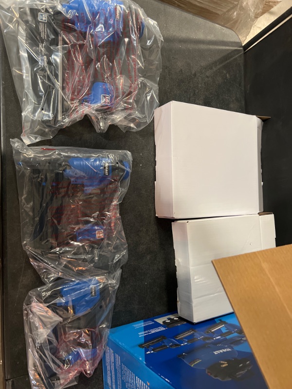 Photo 1 of Kobalt 6-Gallon Portable Electric 150 PSI Pancake Air Compressor with 3-Tool Combo Kit