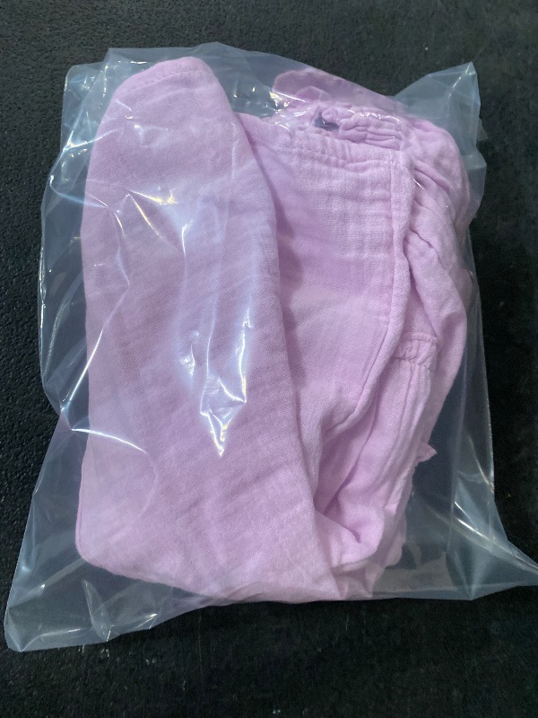 Photo 1 of 4T Toddler Girls' Solid Tank Gauze Dress Light Purple