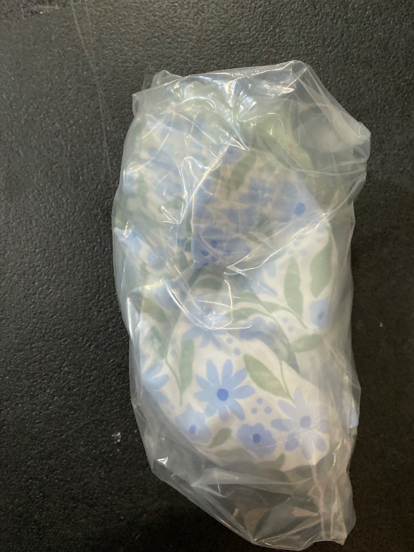 Photo 1 of 18M Carter's Baby Girls' Floral Top & Bottom Set - Green/Blue: Cotton Sleeveless Tunic & Shorts