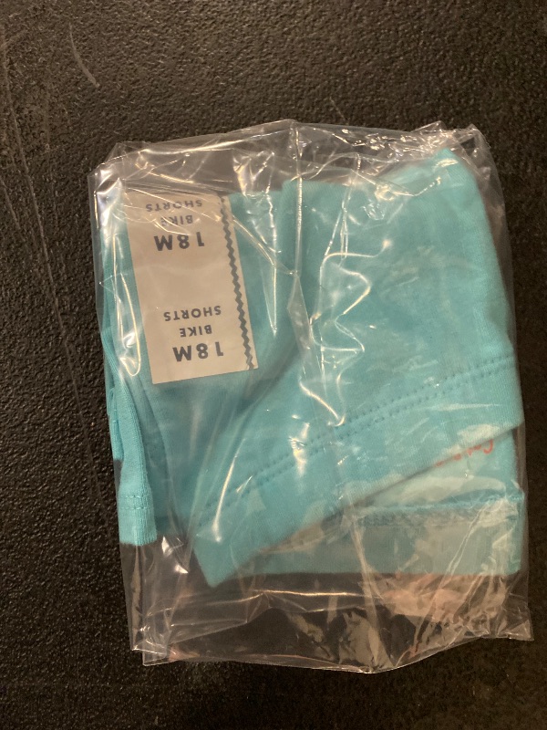 Photo 1 of 18M Toddler Girls' Bike Shorts Turquoise Blue