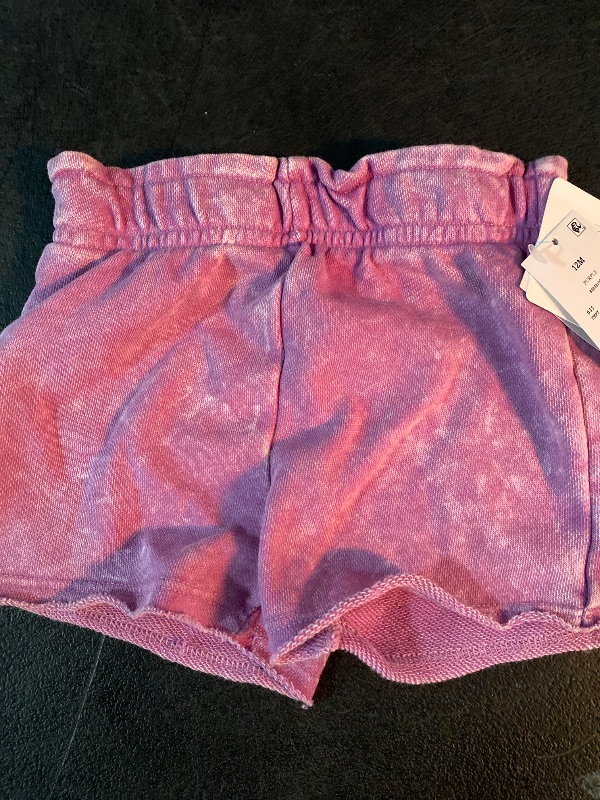 Photo 1 of 12M Grayson Mini Toddler Girls' French Terry Shorts Purple