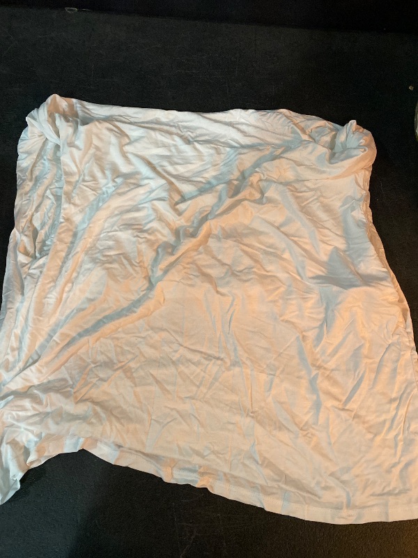 Photo 1 of 2X Women's Twist Knit Tank Top White : Off Shoulder, Lightweight Jersey, Plus Size