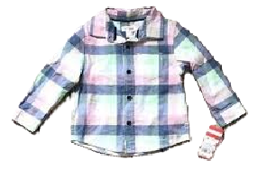 Photo 1 of 4T Toddler Plaid Button Down Shirt Blue 
