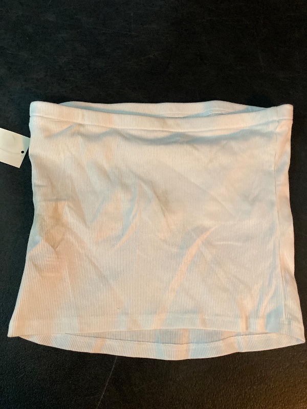 Photo 1 of M Women's Tube Top White 
