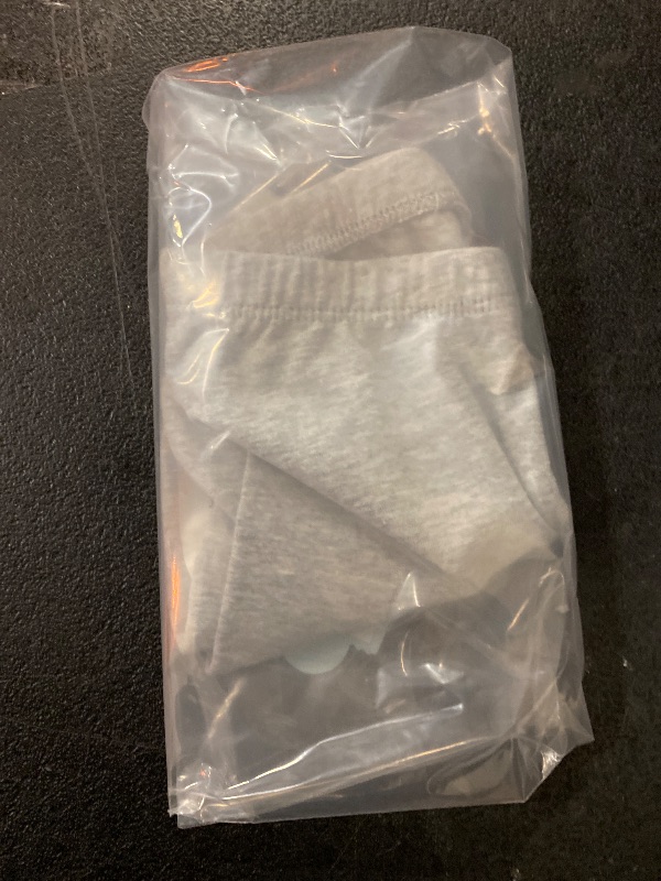 Photo 1 of 3T Toddler Girls' Bike Shorts Heather Gray: Mid-Rise, Stretch, Shrink-Resistant