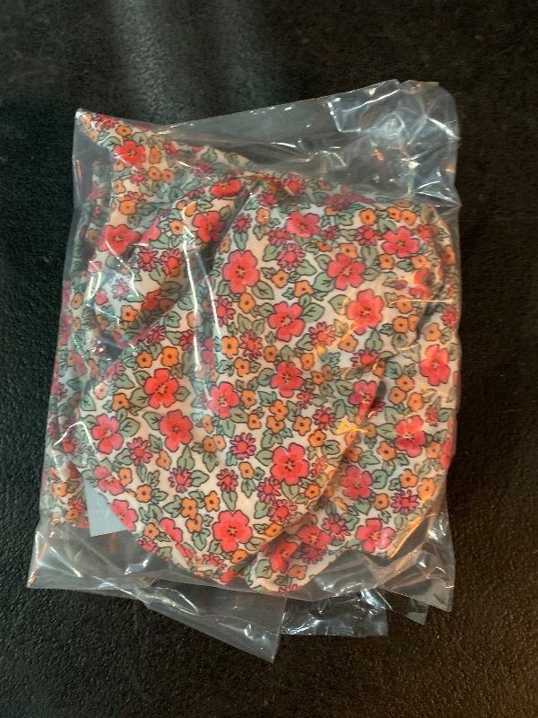 Photo 1 of 2T Toddler Girls' Floral Romper: Lightweight Poplin, Elastic Straps, Crotch Snap