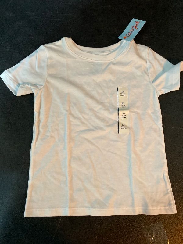 View 2 of 5T Toddler Boys Short Sleeve Solid T-Shirt - Cat Jack