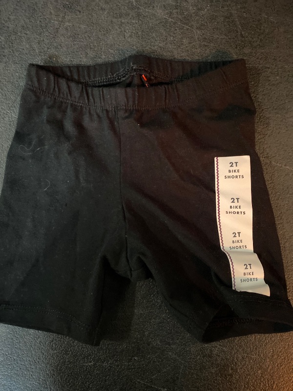 Photo 1 of 2T Toddler Girls' Bike Shorts Black