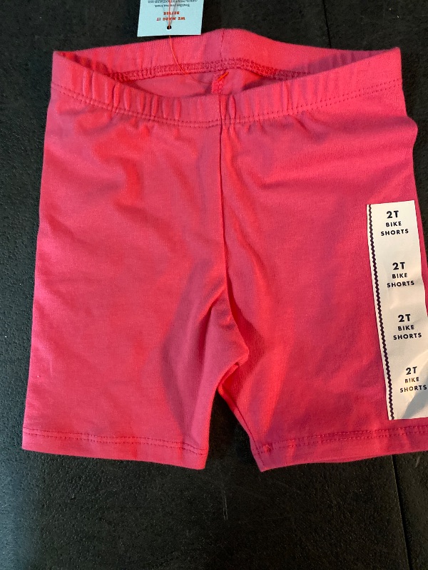 Photo 1 of 2T Toddler Girls' Bike Shorts Pink