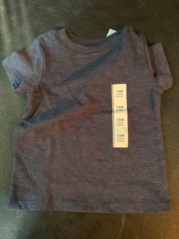 Photo 1 of 18M Toddler Boys Short Sleeve Solid T-Shirt