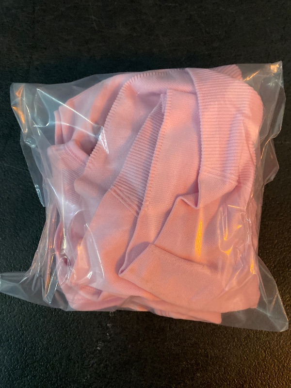 Photo 1 of 3X Women's Seamless Medium Support Racerback Sports Bra Light Pink