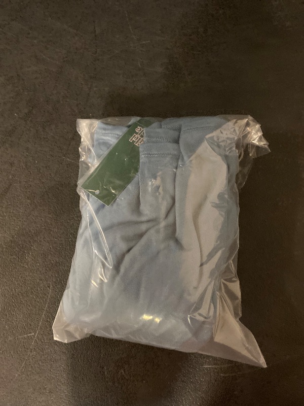 Photo 1 of  3X Women's French Terry Mini Skort Slate Blue