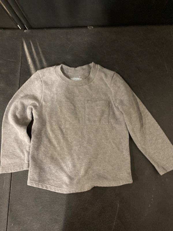 Photo 1 of 4T Boys Grey Shirt