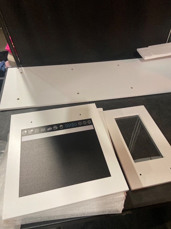 Photo 1 of L-Shaped Corner Play Kitchen for 2-3 Kids, Wooden Pretend Set with Larger Play Area, Realistic Lights & Sounds, Ample Storage & Utensils, with Realistic Stove Sounds, Microwave, Sink & Storage(white)