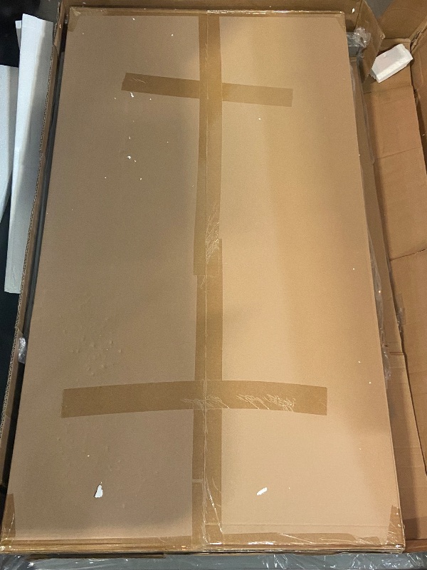 Photo 1 of Hooseng Dining Table Set for 6, Faux Marble Dining Room Table Set with 6 Upholstered Chairs, 7 Piece Kitchen Table Chairs Set for Small Space, Apartment