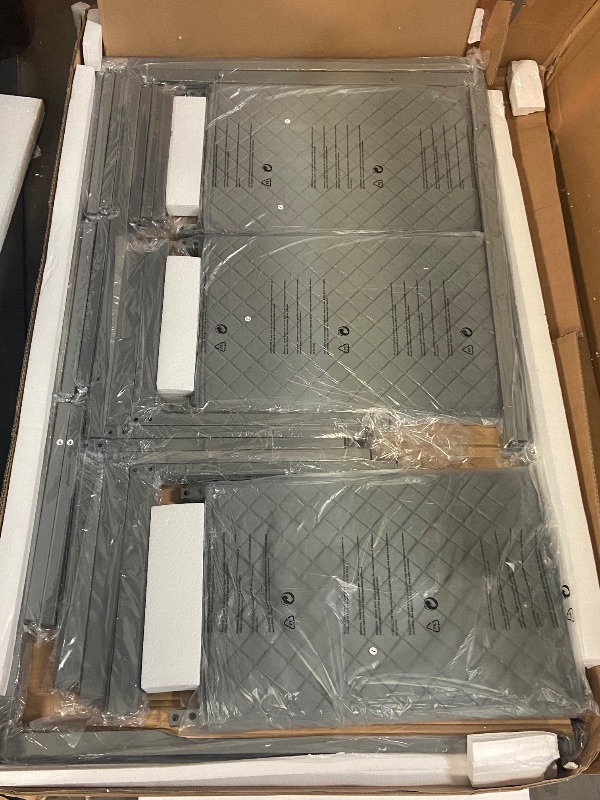 Photo 1 of Hooseng Dining Table Set for 6, Faux Marble Dining Room Table Set with 6 Upholstered Chairs, 7 Piece Kitchen Table Chairs Set for Small Space, Apartment