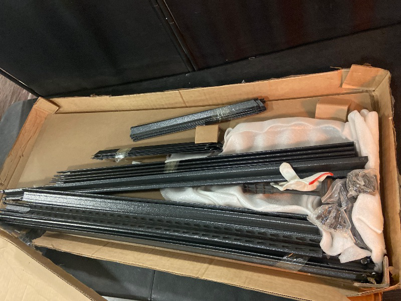 Photo 1 of Heavy Duty Metal Garage Shelving Unit, 5 - Tier Adjustable Storage Shelves, 3000LBS for Garage & Basement, Kitchen and Pantry Industrial Steel Rack, Ideal for Tool Organization & Storage, Black,71"H