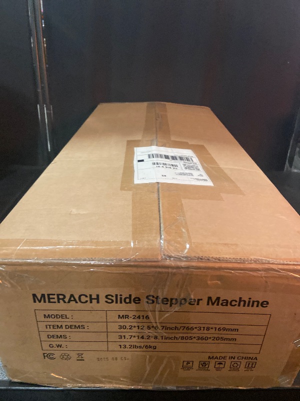 Photo 1 of MERACH Balance Board for Adults, Rocking Stepper with Resistance Bands, Portable Wobble Board Featuring LCD Monitor, 300 lbs Capacity Ski Balance Trainer for Full Body Workout at Home Gym