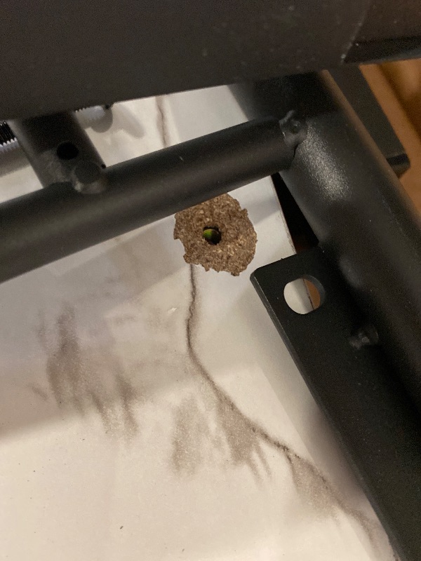 Photo 1 of 3 Piece Dining Table Set for 2, Small Industrial Kitchen Table and 2 Chairs, Breakfast Dining Table Set, Kitchen Table Set for Dining Room, Living Room, Apartment, Small Space, White Black