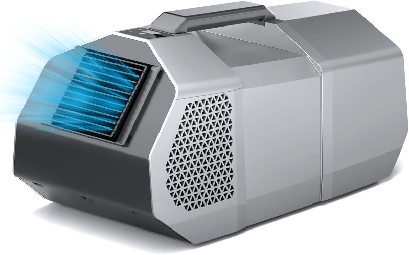 Photo 1 of Portable Air Conditioner for Tents, Camping AC 3-Speed Cooling with Remote & Touch Control, Quiet 240W Low Power for RV, Car, Outdoor Use