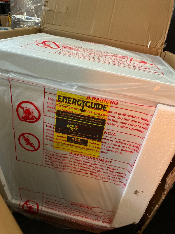 Photo 1 of 1.8 Cu.Ft Chest Freezer with Removable Basket, Small Deep Freezer Adjustable Thermostat, Quiet Mini Freezer with Top Door, Energy Saving for Apartment/Garage/Basement/Dorm/Home,Black