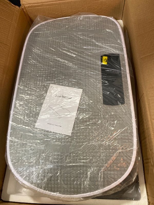 Photo 1 of MERACH Vibration Plate Exercise Machine, Whole Body Workout Equipment for Women, Bluetooth and Silicone Pedal, Vibration Plate with Auto Mode, Vibrate Fitness Platform for Home