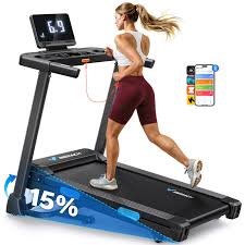 Photo 1 of T12 Foldable Treadmill with 15% Auto Incline