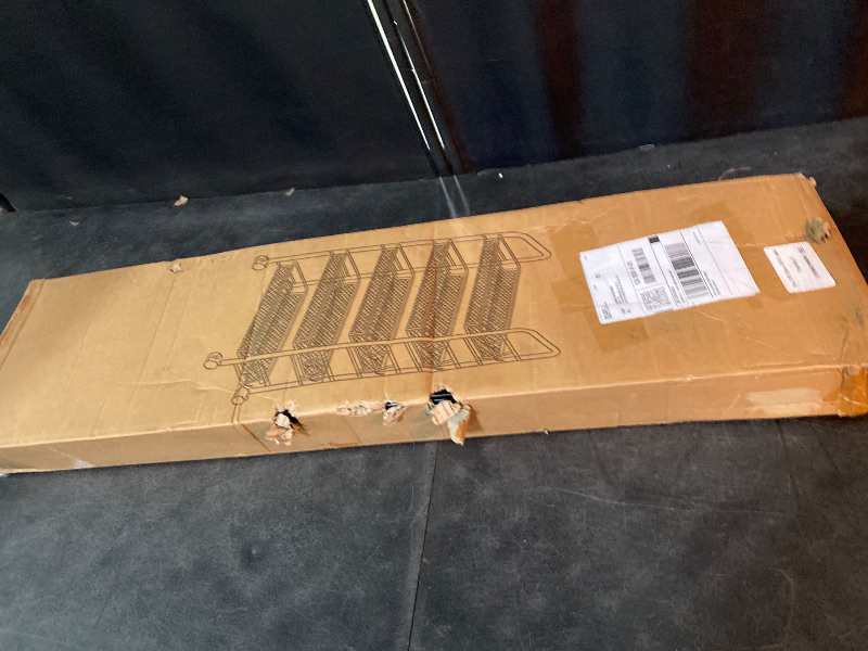 Photo 1 of Mesh Wire Rolling Cart, 5 Tier Kitchen Storage Organizer Utility Cart, Storage Art Trolley Carts with Wheels, 6 Side Hooks & 2 Hanging Boxes, Veg Rack with Detachable Vegetable Baskets Black 5-Layers