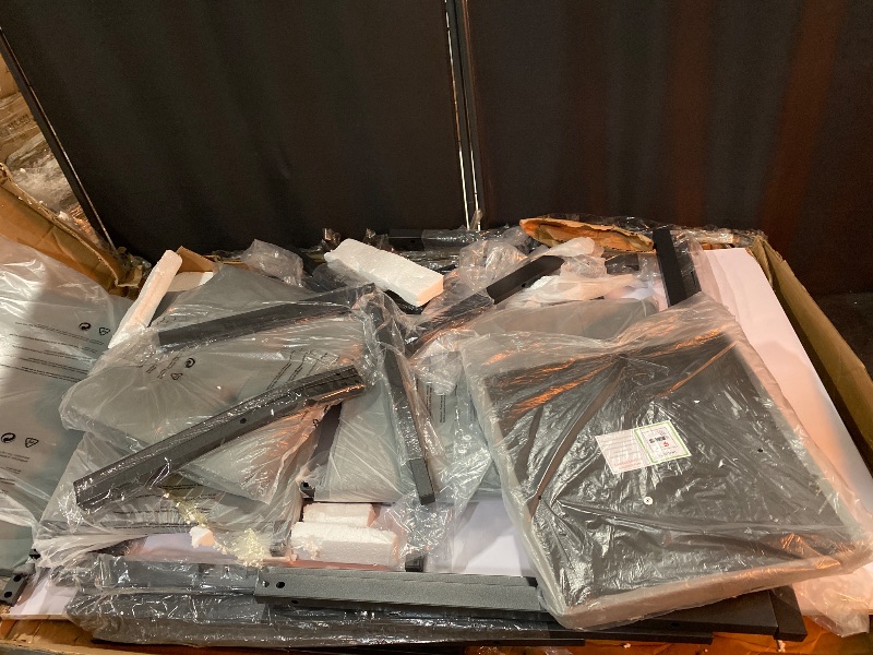 Photo 1 of Solid Wood Dining Table Set for 4, Marble Design Kitchen Table Chairs Set of 4, 5 Piece Space-Saving Dining Room Table Set for Apartment, Venatino White Marble& Black