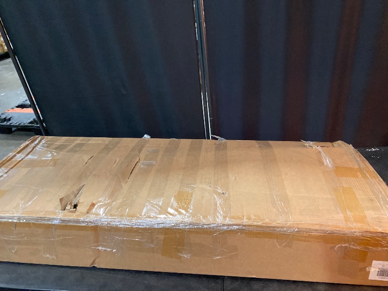 Photo 1 of 3-Piece Bar Table and Chairs Set, Modern White Faux Marble Table with 2 PU Cushion Bar Stools, Kitchen Counter with 3 Tier Storage Shelves, Space Saving Table for Home & Kitchen, Black Frame