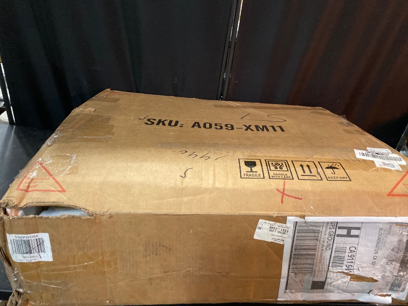 Photo 1 of Foldable Dining Table Set for 4,Folding Dining Table with 4 Leather Chairs & Storage,Drop Leaf Dinner Table with 6 Wheels,Folding Kitchen Table and Chairs Set for Small Spaces, Beige