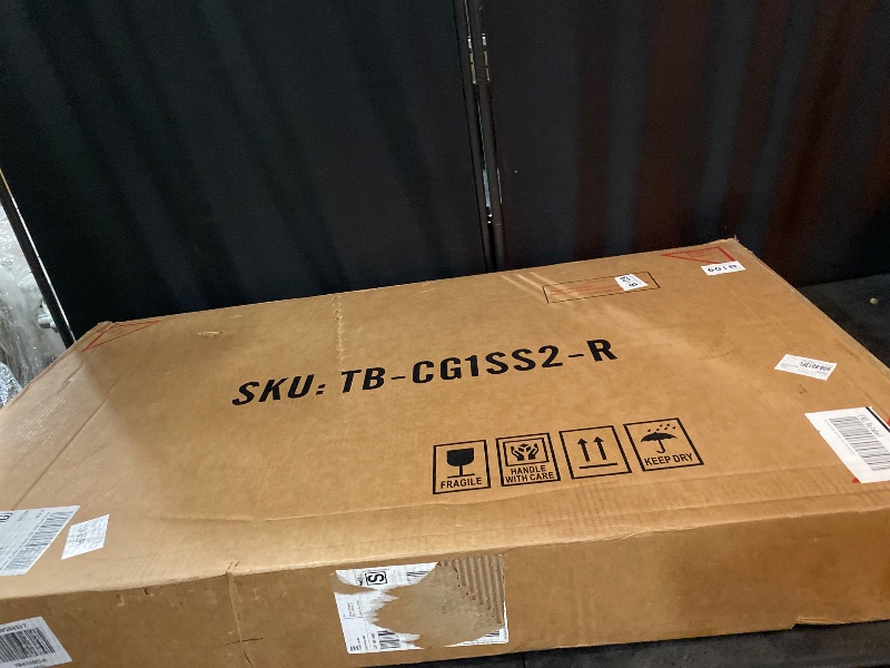 Photo 1 of 3 Pieces Living Room Table Sets, 41.3 in Industrial Coffee Table with 2 Square End Side Tables, Easy Assembly Coffee and End Tables Sets with Metal Legs, for Office, Living Room & Apartment