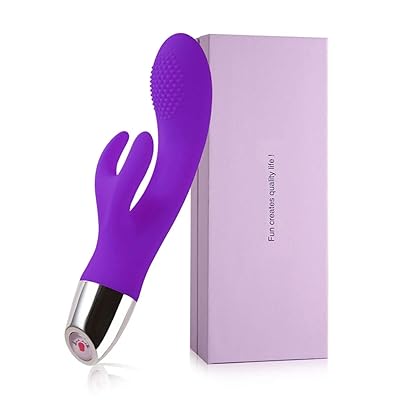 Photo 1 of Adult Tools for Woman Dual Stimulation Rabbit Womens Toys Set 6 Modes Soft Silicone Travel Essentials Adult Toys for Woman Fun Gifts for Women and Your Girl Lady