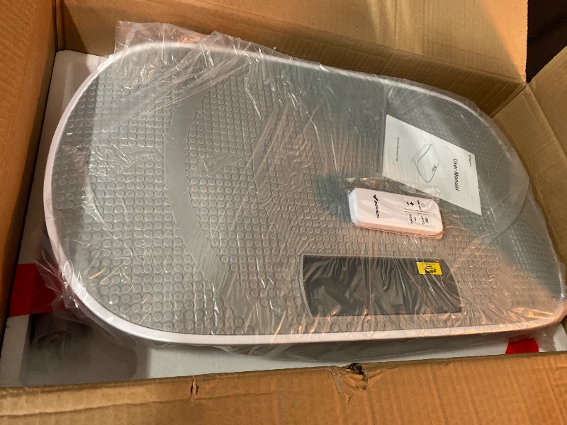 Photo 1 of Vibration Plate Exercise Machine, Whole Body Workout Equipment for Women, Bluetooth and Silicone Pedal, Vibration Plate with Auto Mode, Vibrate Fitness Platform for Home