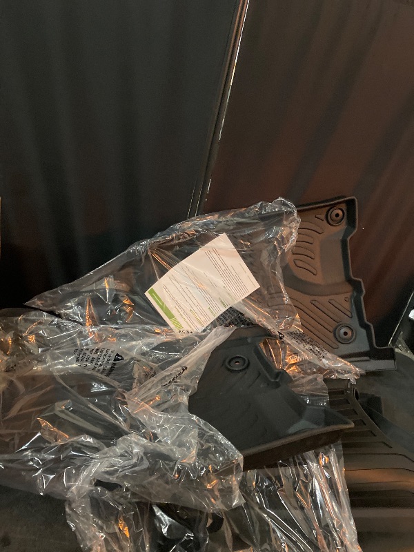 Photo 1 of Floor Mats Compatible for 2013-2018 Ram 1500/2500/ 3500 Crew Cab, 2019-2024 Ram 1500 Classic Crew Cab, Automotive Car Floor Mats All Weather Custom Floor Liners