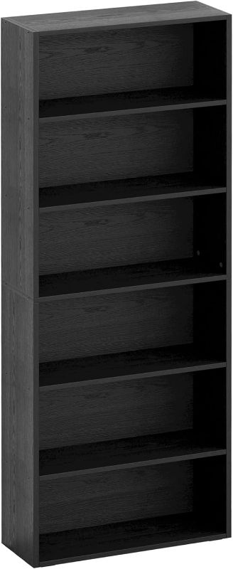 Photo 1 of IRONCK Bookshelves and Bookcases Floor Standing 6 Tiers Display Storage Shelves 70 in Tall Bookcase Home Decor Furniture for Home Office, Living Room, Bed Room