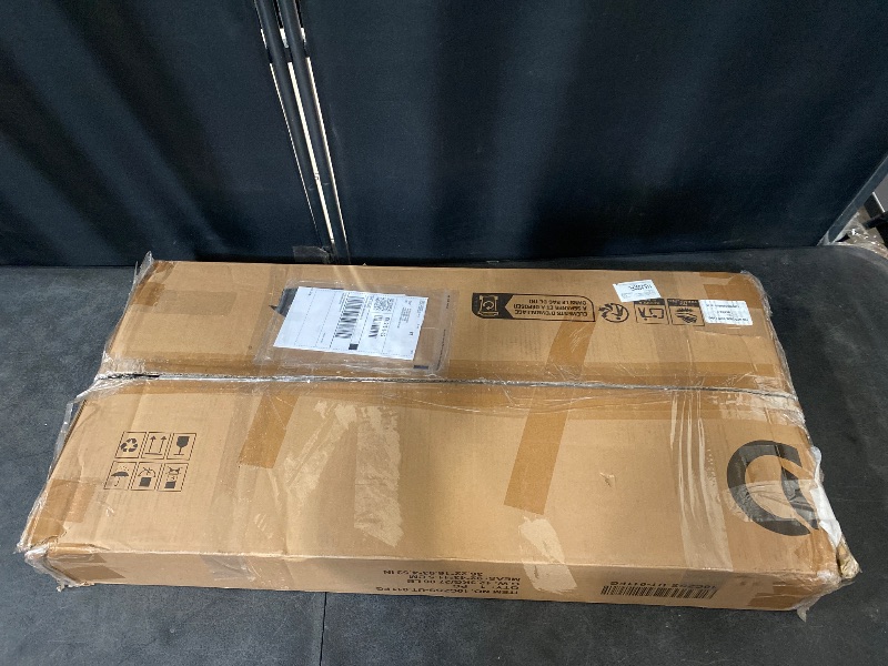 Photo 1 of Clothes Rack Closet Organizer System, Free-Standing Garment Racks Metal Clothing Rack with Storage Shelvels and Hanging Rod Closet Storage Organizer Clothing, Brown